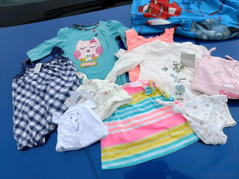 Second hand baby girl on sale clothes