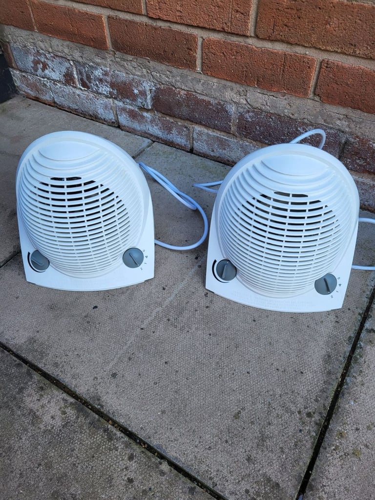 image for X2 fan heaters  Fantastic for quick heat 