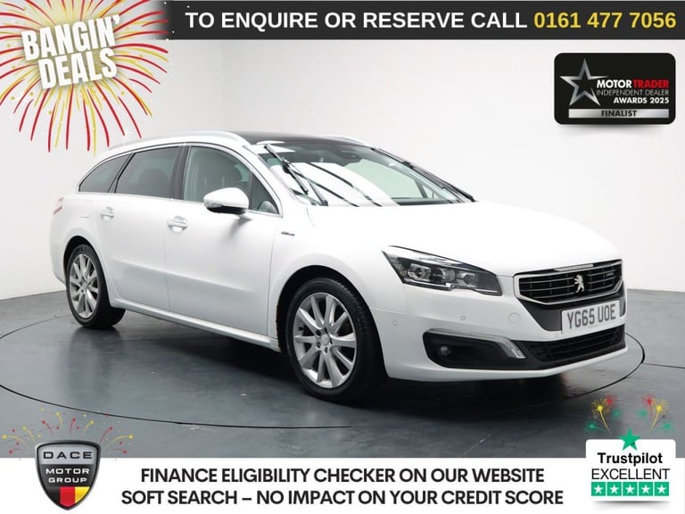 2015 Peugeot 508 1.6 BlueHDi GT Line Saloon 4dr Diesel Manual Euro 6 (s/s) (120 ps) Saloon Diesel...
