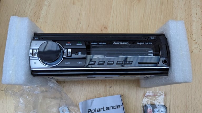 NEW PolarLander JSD-520 Car Radio Audio USB/SD/MP3 Player