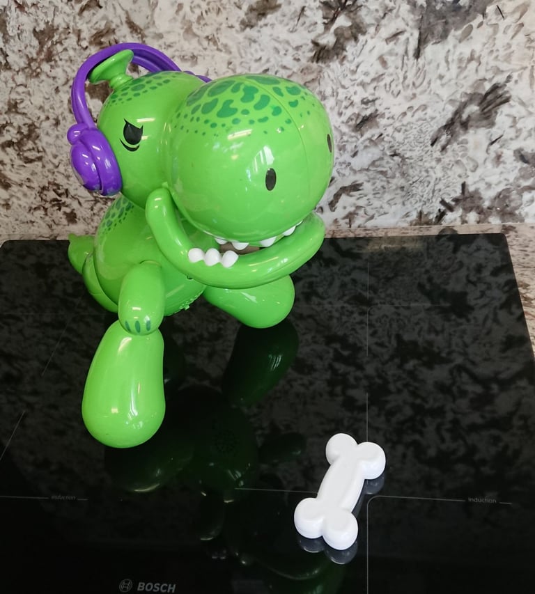 Squeakee the dino interactive toy 
