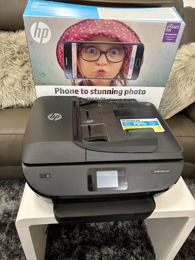 image for HP Colour Printer ( Envy Photo 7830 All in one Printer)