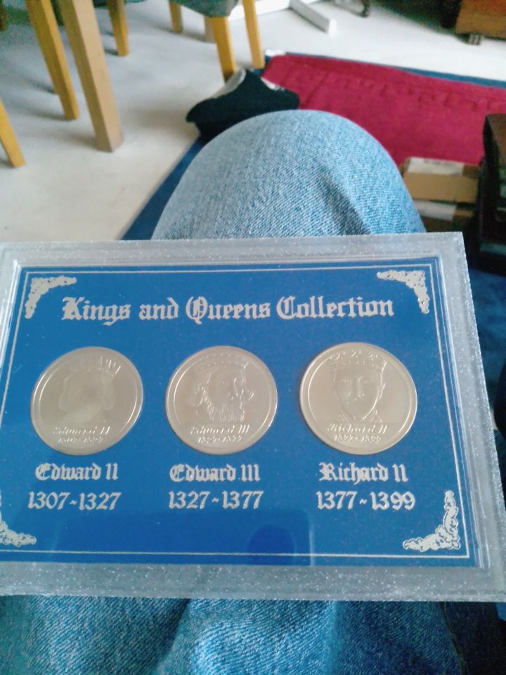 Kings and Queens coin collection x 11