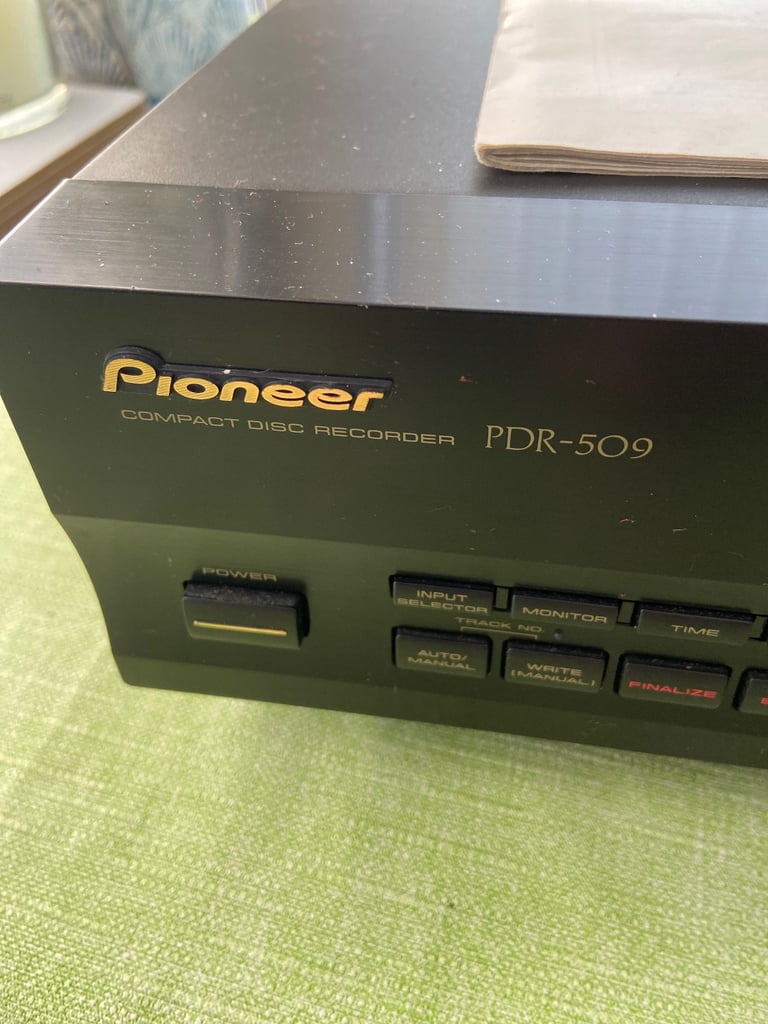 Pioneer PDR-509 Compact Disc Recorder