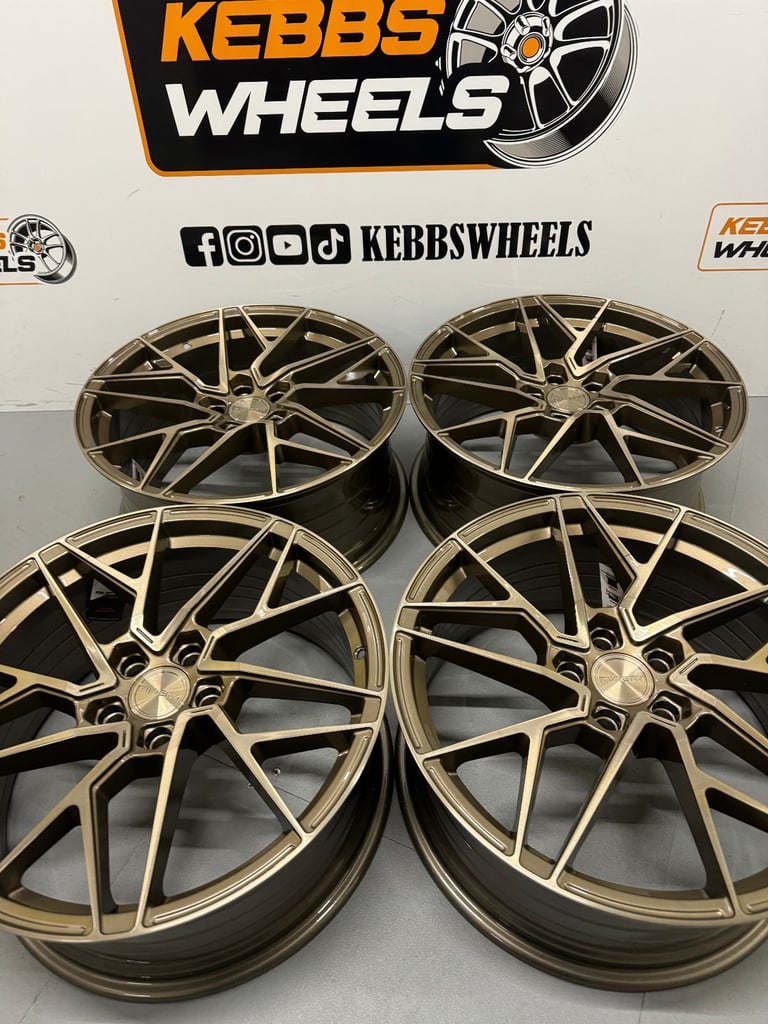  19" AUDI RIVIERA RF106 ALLOY WHEELS A4 A3 A6 A7 A8 S4 S3 S6 RS4 RS3 MK2 TT MK3 TT Q3 Q5