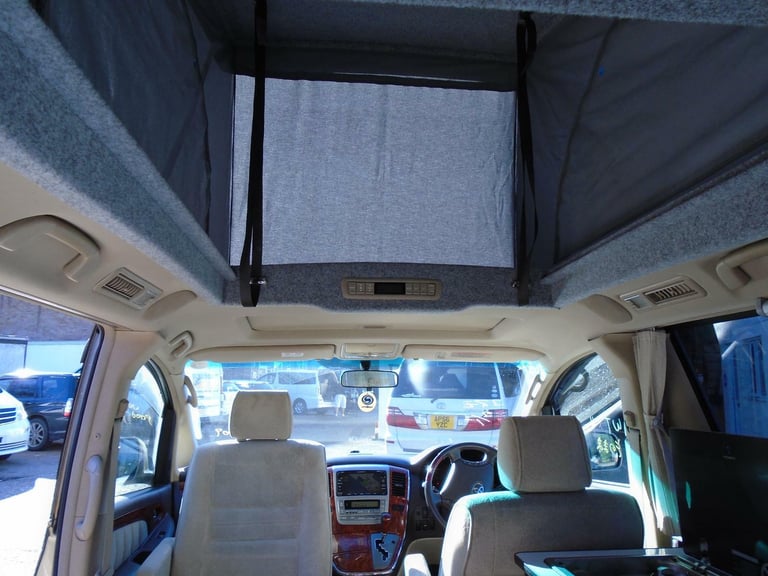 2007 TOYOTA ALPHARD CAMPER VAN ,MOTORHOME,~ NEW SIDE KITCHEN~~4 BERTH~ULEZ FREE