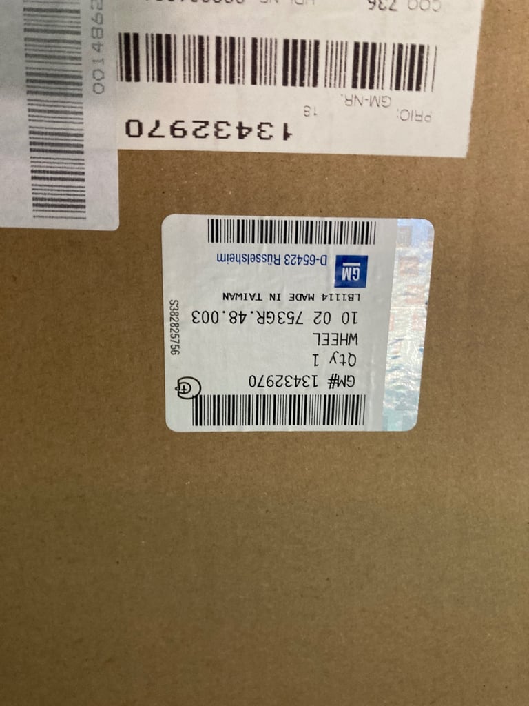 Corsa vxr club sport alloy