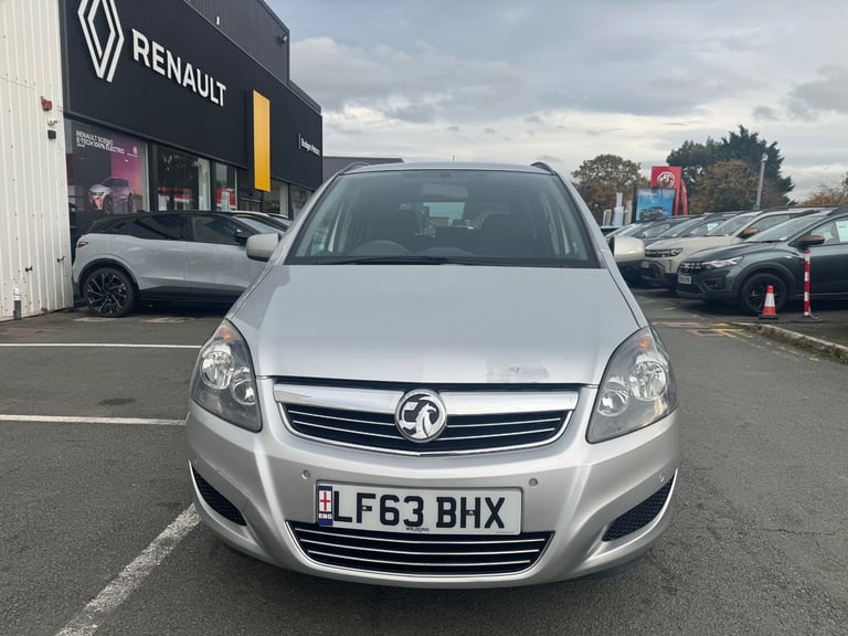 2013 Vauxhall Zafira 1.6i [115] Exclusiv 5dr MPV Petrol Manual