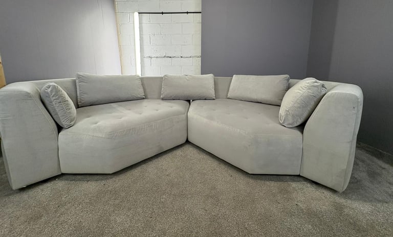 Iroka light Grey sofa Day beds  DELIVERY AVAILABLE 