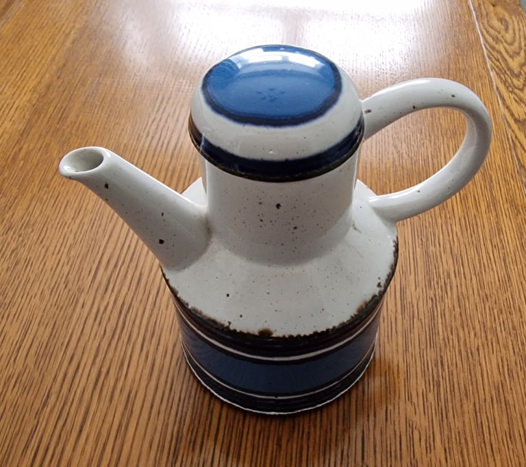 Vintage Midwinter Stonehenge Moon Coffee Pot - Made in England