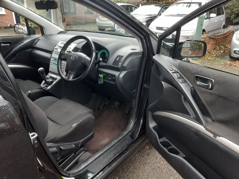 2008 Toyota Corolla Verso 1.8 VVT-i SR MPV 5dr Petrol Manual 7 Seater Low miles ULEZ Free HPI Clear