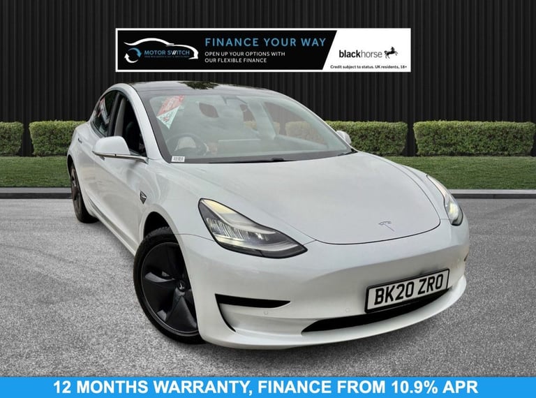 2020 Tesla Model 3 Standard Range Plus Saloon 4dr Electric Auto RWD (241 bhp) Saloon ELECTRIC Aut...