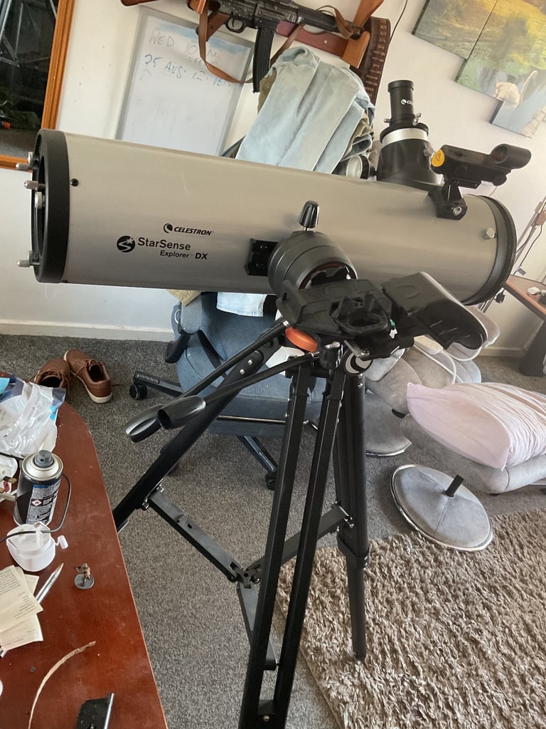 Telescope with stand