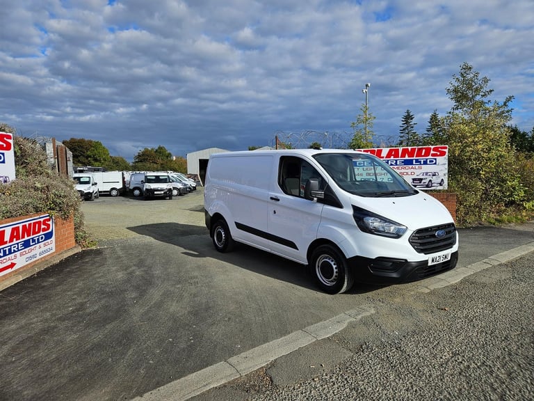 image for 2021 ON 21 PLATE FORD TRANSIT CUSTOM 280 LEADER TDCI 130BHP SWB DIESEL 64K ULEZ 