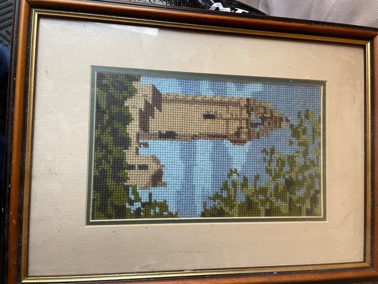 image for Cross stitch  picture of Wallace monument 