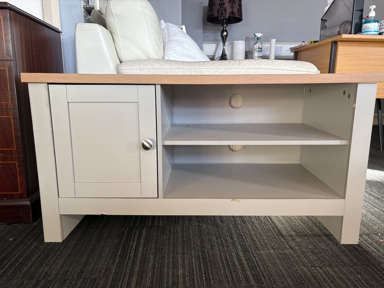 Grey TV stand