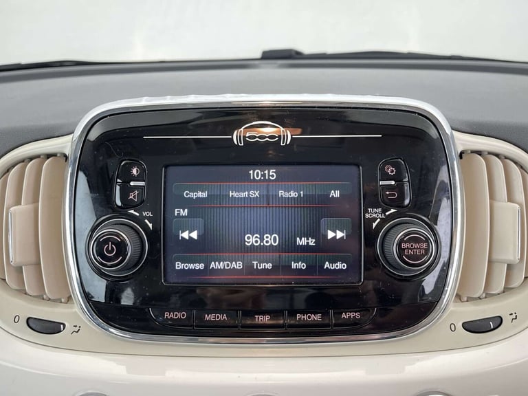 2017 Fiat 500 1.2 500 Lounge 3dr Hatchback Petrol Manual