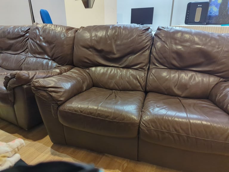 Two Recliner Sofas