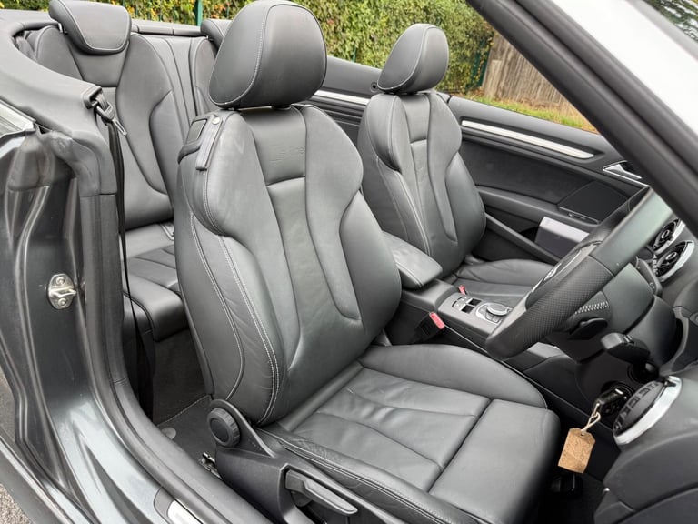 2014 Audi A3 Cabriolet 1.8 TFSI S line S Tronic quattro Euro 6 (s/s) 2dr