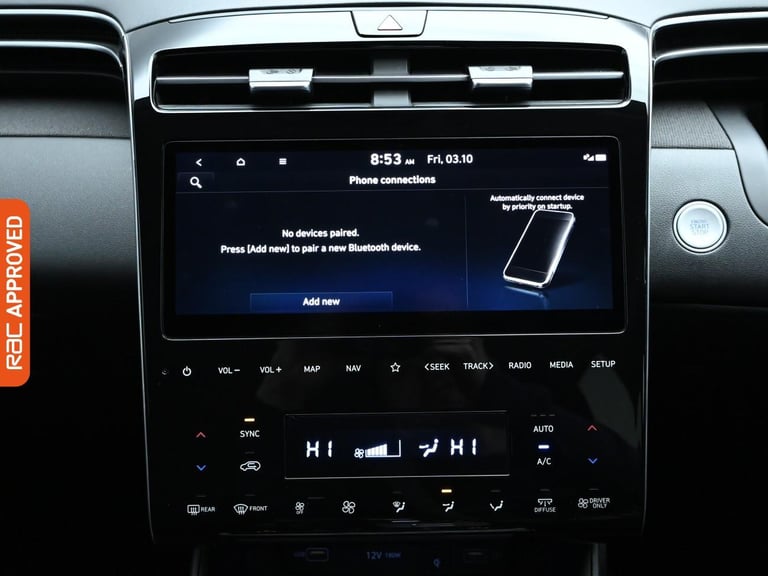 2022 Hyundai TUCSON 1.6 h T-GDi Premium SUV 5dr Petrol Hybrid Auto Euro 6 (s/s) (230 ps) SUV PETR...