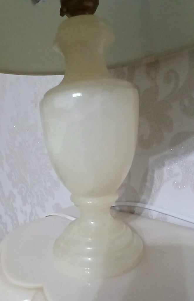 Vintage marble lamp 