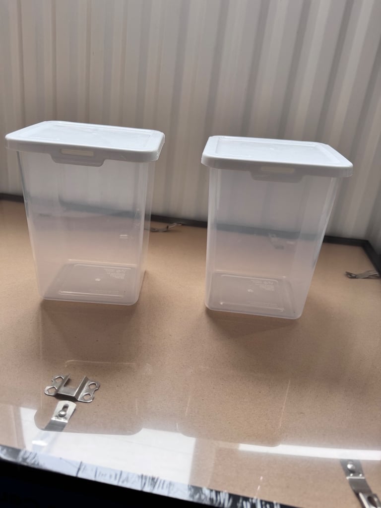 2 Wham Food Locker Storage Box 1.5L 