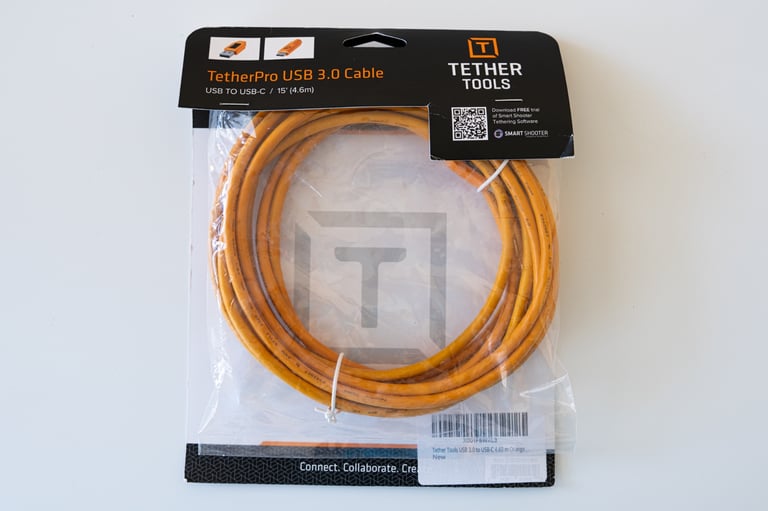 Tether Pro USB 3.0 Cable USB-C 4.60m
