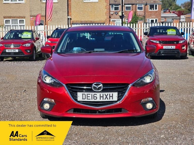 2016 Mazda Mazda3 2.0 SKYACTIV-G Sport Nav Fastback Euro 5 (s/s) 4dr SALOON Petrol Manual