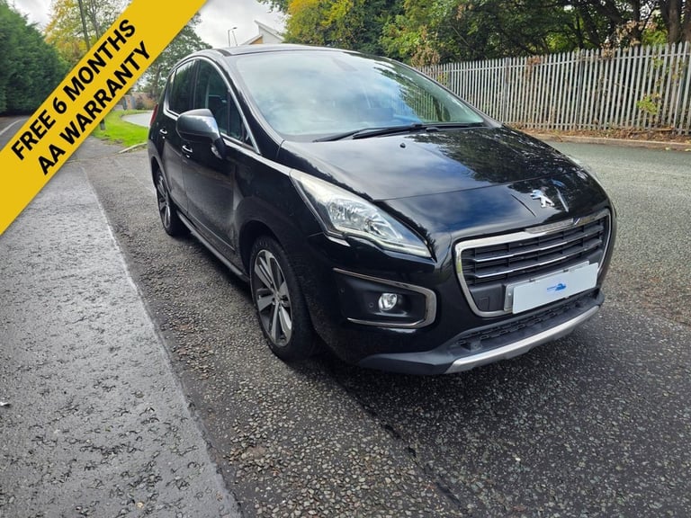 image for 2017 66 PEUGEOT 3008 1.6 BLUEHDI ALLURE SUV 5DR DIESEL EAT EURO 6 (S/S) (120 PS)