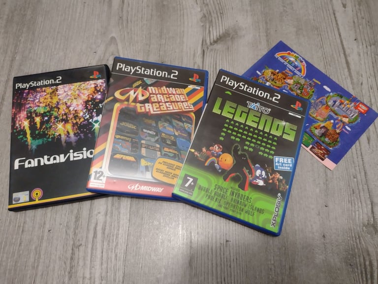 image for 3 Retro Arcade PS2 games 