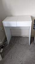 White IKEA dressing table/desk