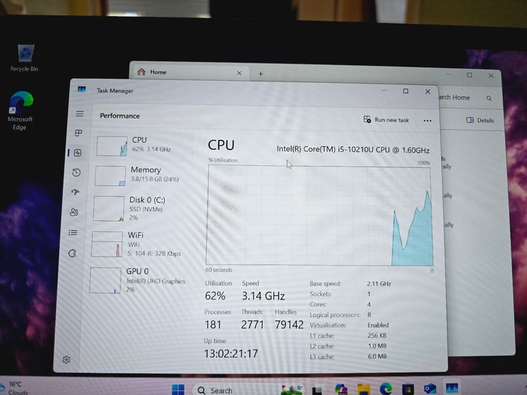 *SOLD*Lenovo i5 Laptop, 10th Gen, 16GB, 256GGB NVMe, Win 11, O365, Warranty #usedpriceperformance