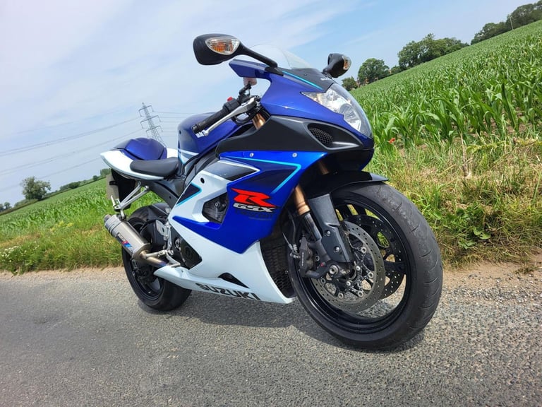 2006 06 SUZUKI GSXR 1000 K6 GSXR1000 SUPERBIKE CLASSIC SPORTS BLUE  WHITE
