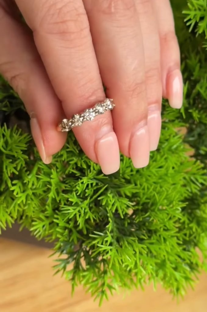 IGI Natural diamonds 1.13 ct. VS ring 14k gold size O1/2.