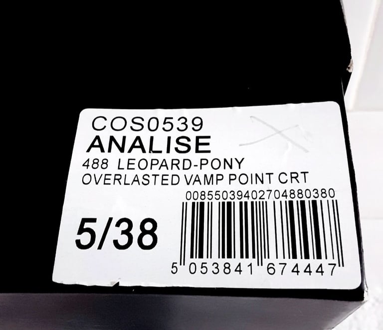 Dune London Analise Women's High Heel Leopard Peony Pumps Shoes Boxed, Spare Heels 5/38