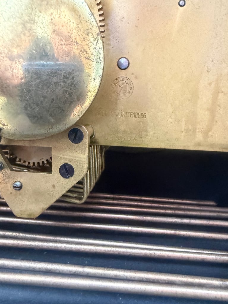 German working Westminster clock