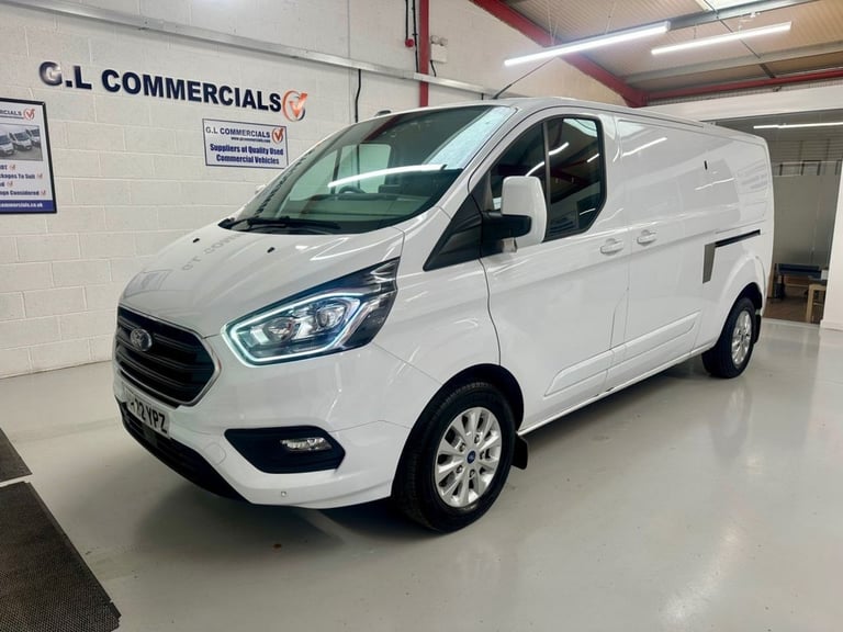 image for 2022 22 FORD TRANSIT CUSTOM 2.0 300 ECOBLUE LIMITED L2 LWB EURO 6 130 BHP * 41,2