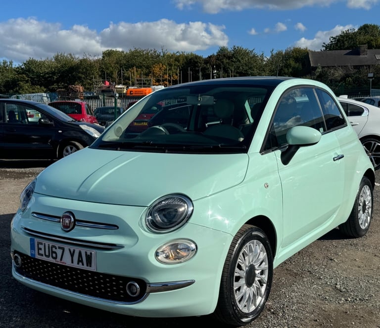 2017 Fiat 500 1.2 Lounge 3dr HATCHBACK PETROL Manual