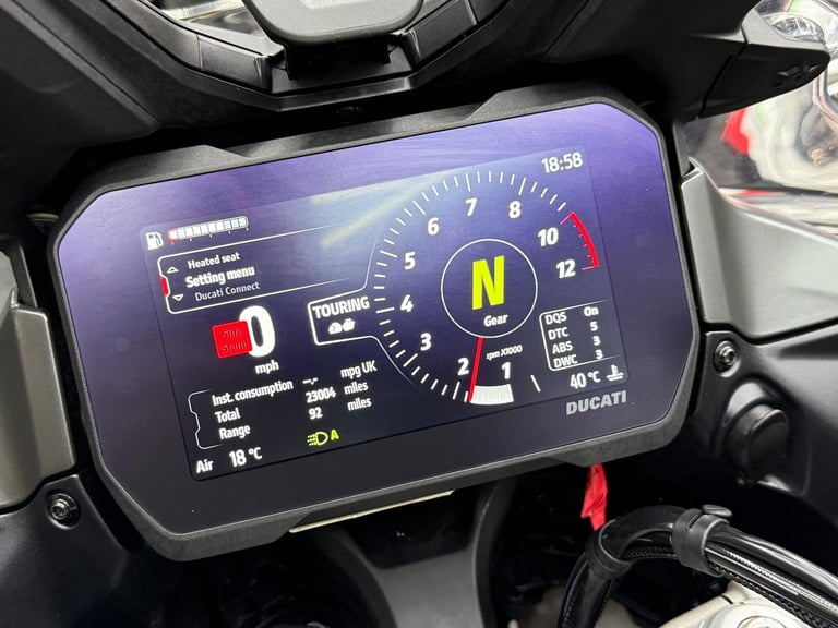 2021 21 Ducati Multistrada V4S 1158 Euro 5 - AKRAPOVIC - RADAR - CARBON - FDSH
