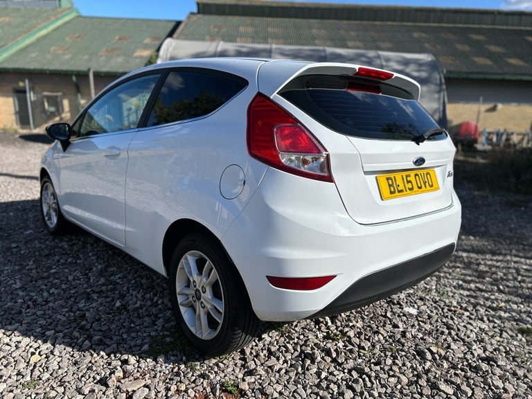 2015 Ford Fiesta 1.25 82 Zetec 3dr HATCHBACK Petrol Manual