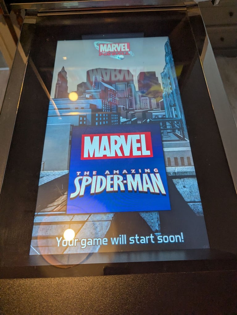 Marvel themed Digital Pinball machine - 10 boards