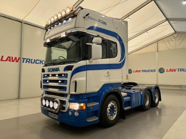 Scania R580 6x2 10 Tyre Rear Lift Tractor Unit PTO