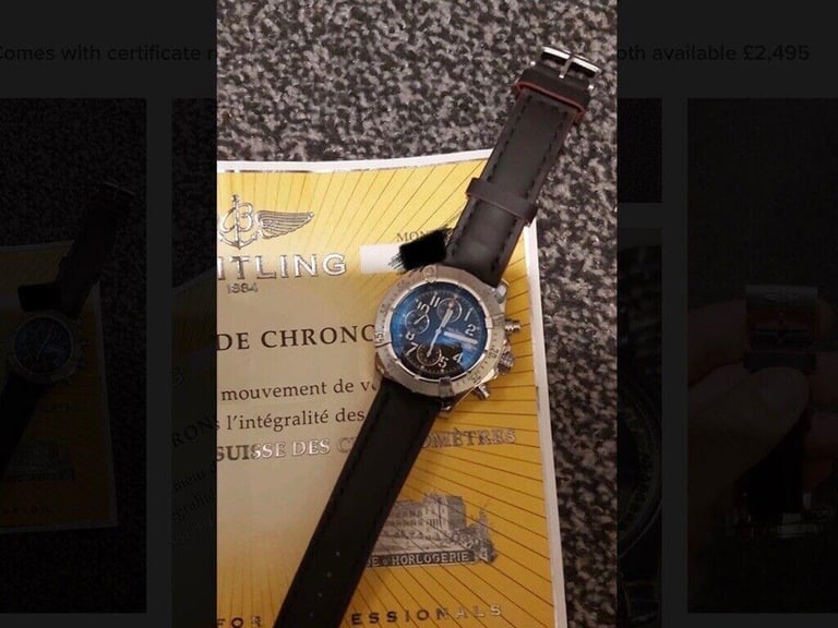 2007 Breitling Skyland avenger with papers no booklets 