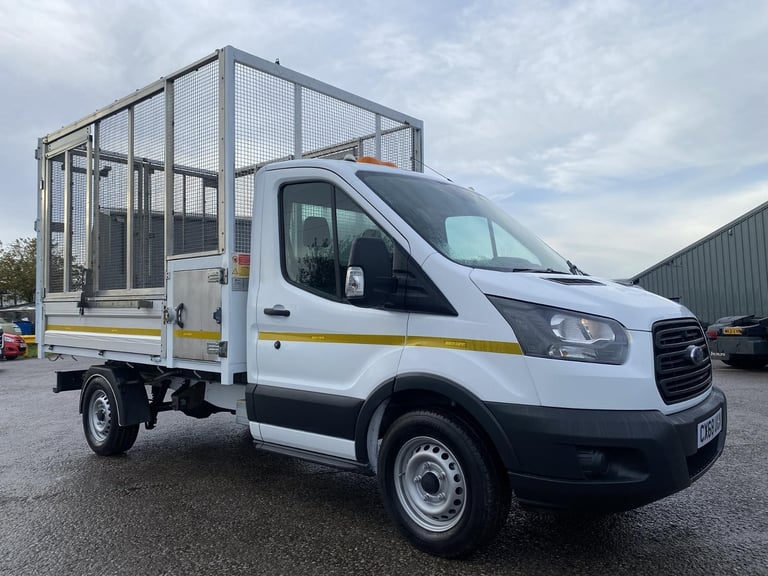 image for 2018/68 FORD TRANSIT 2.0 T350 ECOBLUE CAGED TIPPER L2 MEDIUM WHEEL BASE  130 BHP