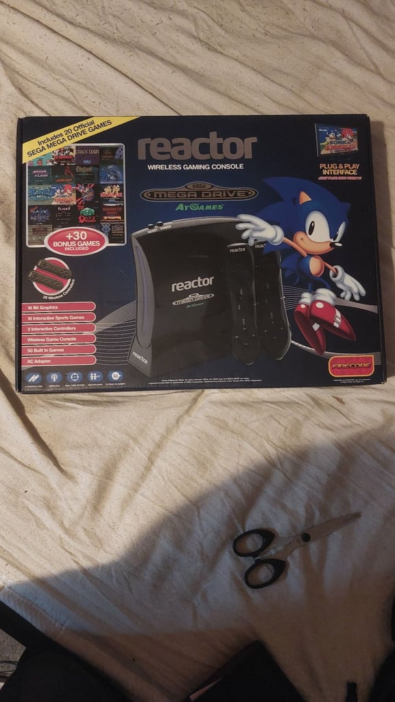 Sega megadrive reactor console new