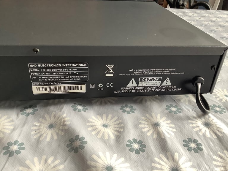 NAD C 521BEE Compact Disc Player  