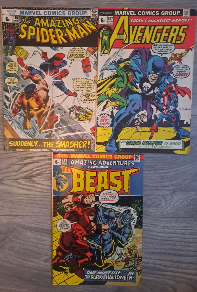 image for 21 SILVER/BRONZE AGE USA COMICS INC SPIDERMAN/AVENGERS/SUPERMAN