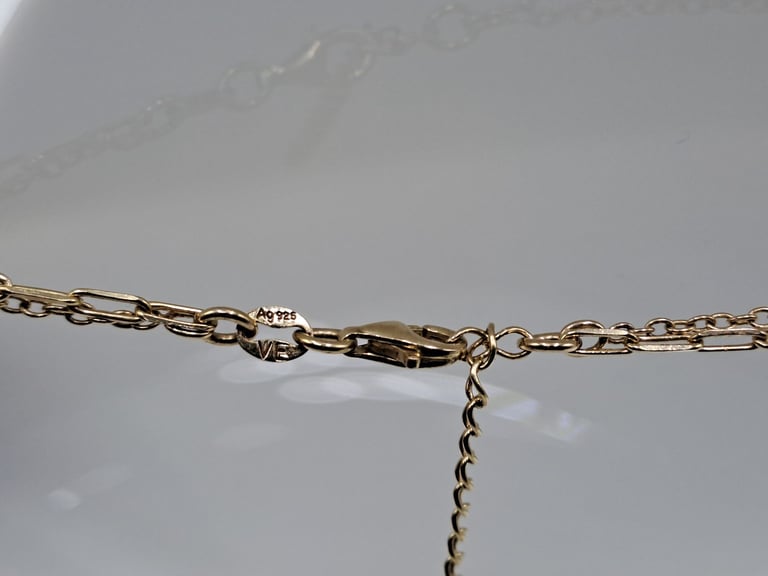 Pre-Owned Gold Plated Fancy Layered Necklace