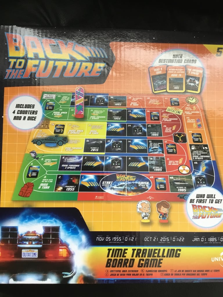 New Board game for 5+ age Back to the future