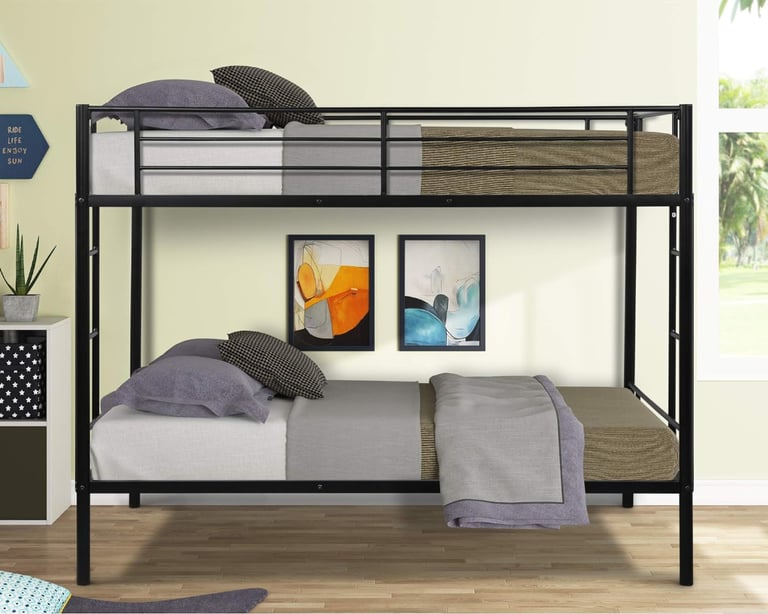 Special Offer On Metal B u n k Bed Small double K I N G Size Bed in